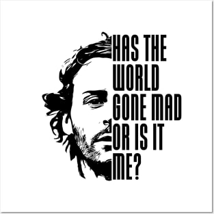 Has the world gone mad Posters and Art